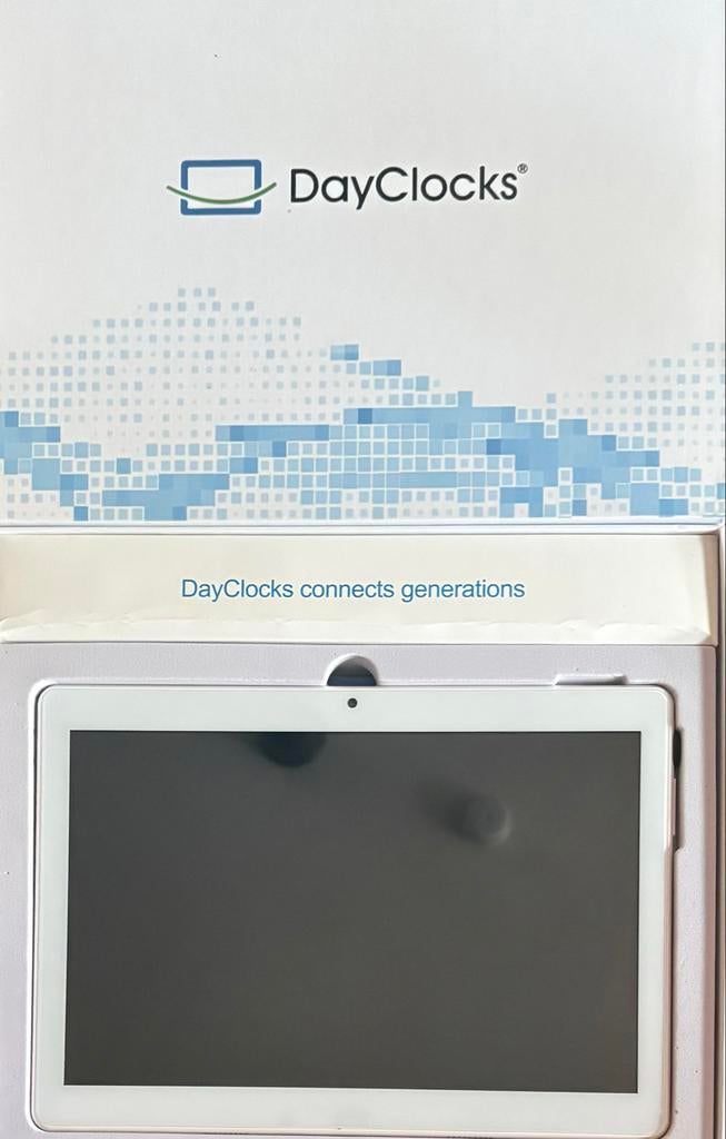 DayClock 10 inch - Digitale Dagklok voor Ouderen, 10 inch, Ophalen of Verzenden, Zo goed als nieuw, 16 GB