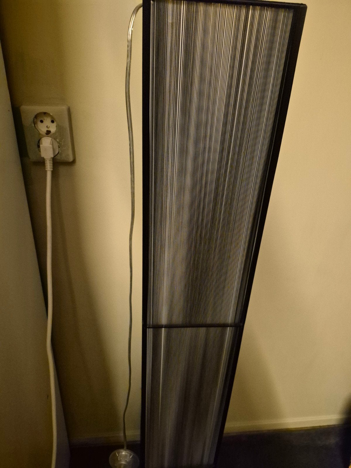 Stijlvolle staande lamp met uniek design, Ophalen, Gebruikt, 100 tot 150 cm, Overige fittingen