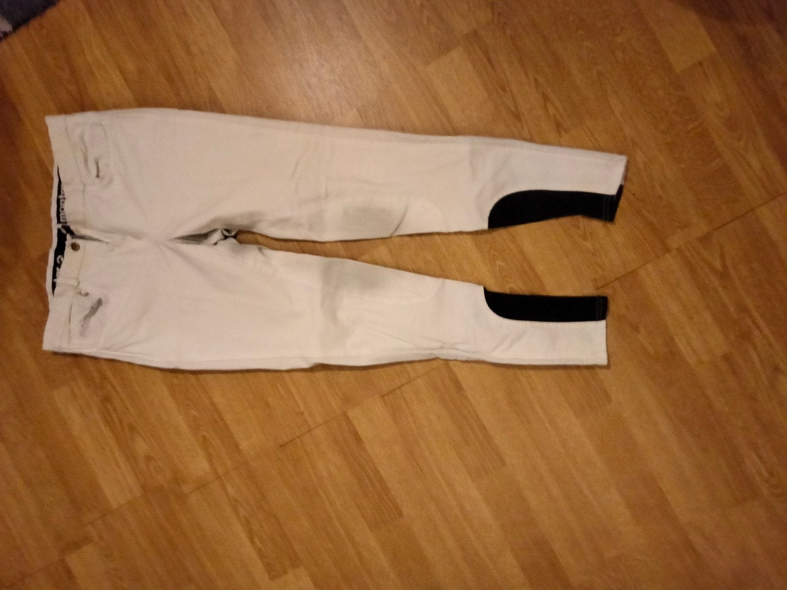 Montar witte wedstijd broek, Gebruikt, L, Dressuur, Ophalen of Verzenden