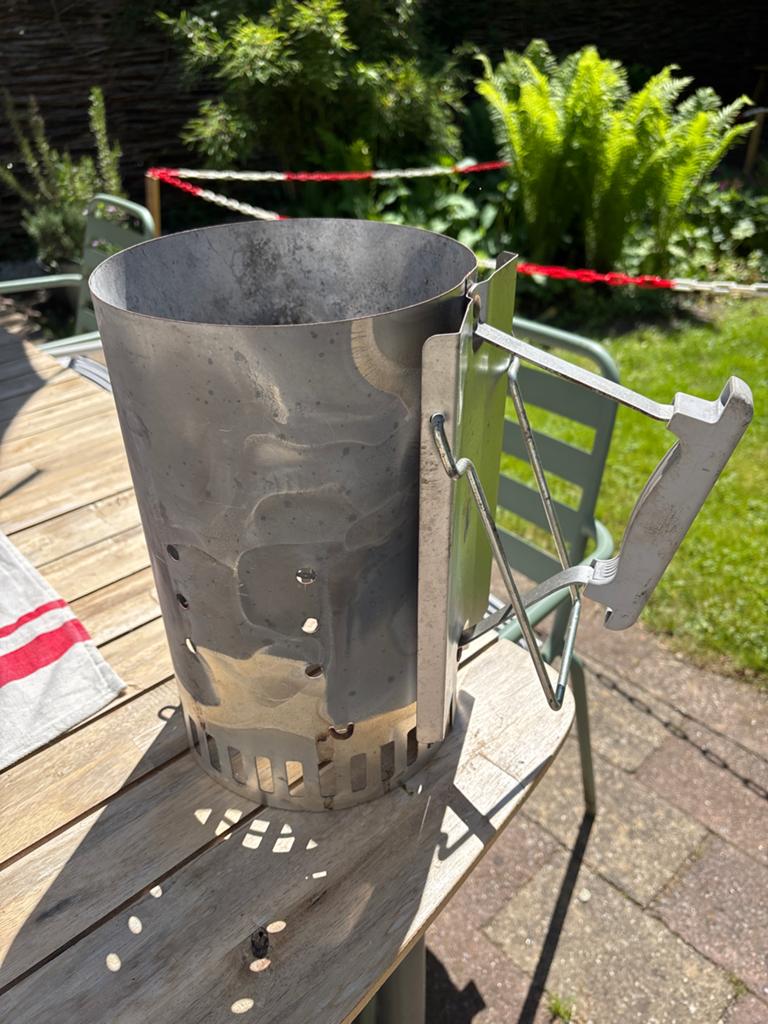 Weber Rapidfire Houtskoolstarter - Gebruikt, Ophalen, Gebruikt