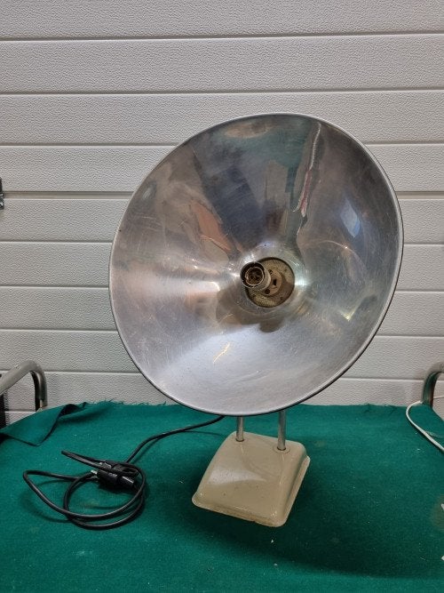straallamp bk lamp vintage industrieel, Ophalen of Verzenden