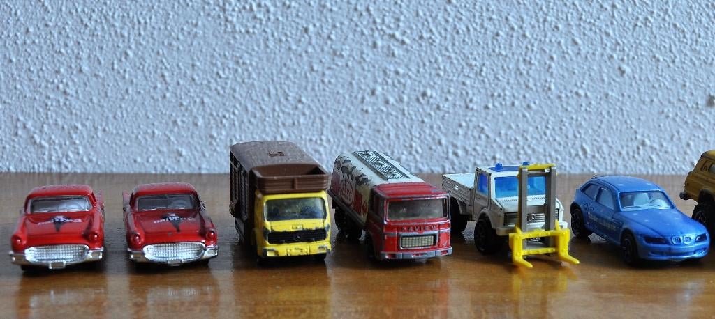 Majorette Mercedes BMW Cherokee Ford, Hobby en Vrije tijd, Modelauto's | Overige schalen, Ophalen of Verzenden, Gebruikt, Auto