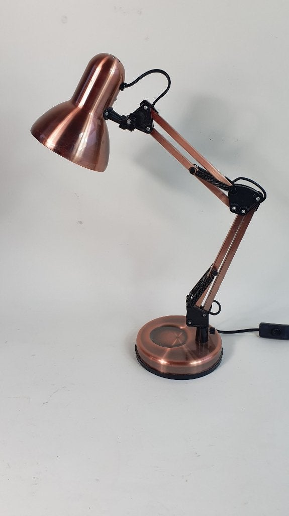 Bronzen tafellamp, bureaulamp, Present Time. S37, Tweedehands verkoop, Tweedehands verkoop, Gebruikt, Ophalen of Verzenden