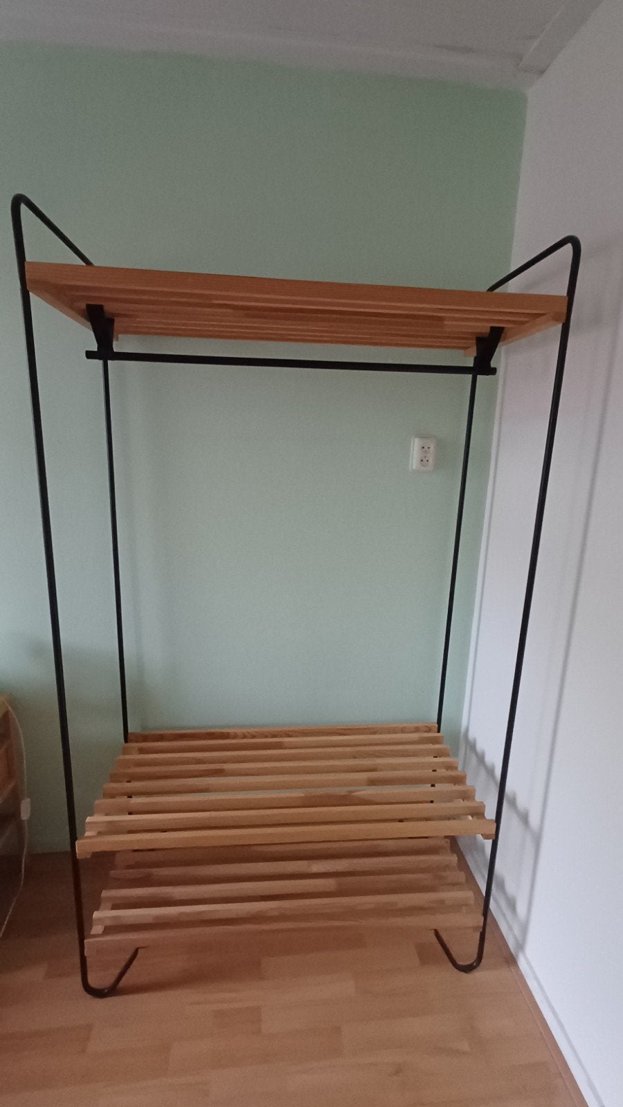 Ikea Open Kledingkast - 113x196 cm - Prima Conditie, Gebruikt, 100 tot 150 cm, Met plank(en), 150 tot 200 cm