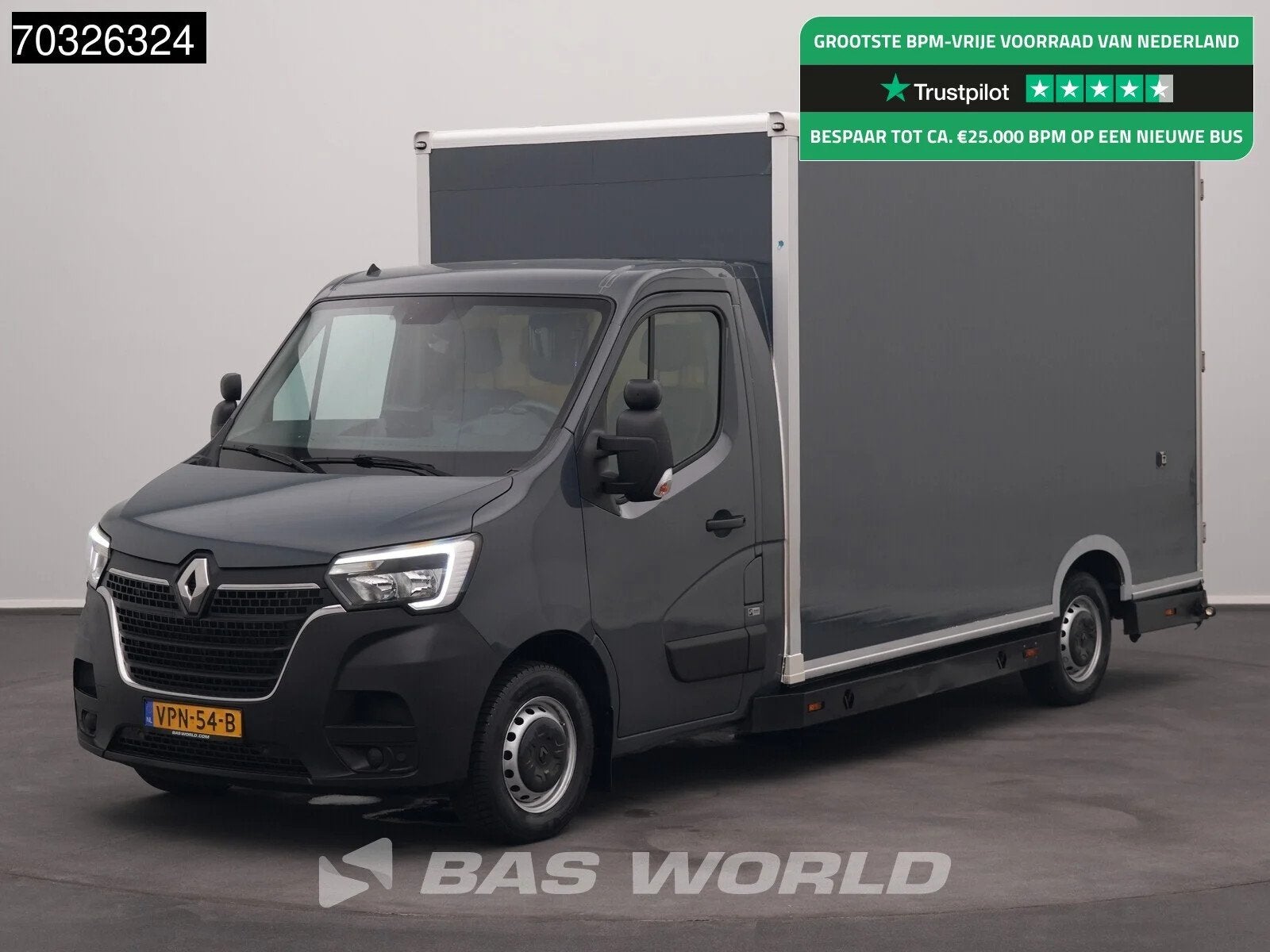 Renault Master 150PK Luchtvering Automaat Bakwagen LED Airco, Automaat, Euro 6, 4 cilinders, 150 pk