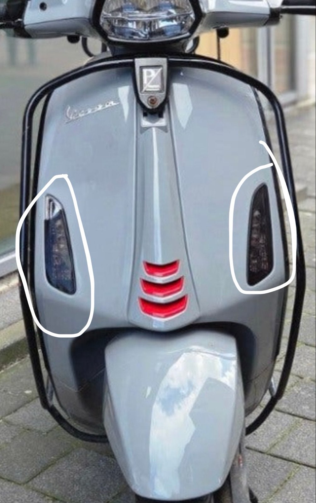 Vespa Sprint LED Knipperlichten Set, Ophalen, Gebruikt, Overige typen, Vespa