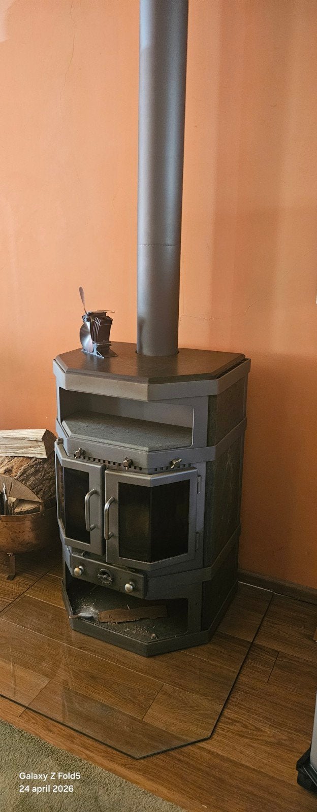 Barbas houtkachel, Huis en Inrichting, Ophalen, Gebruikt, Hout, Houtkachel