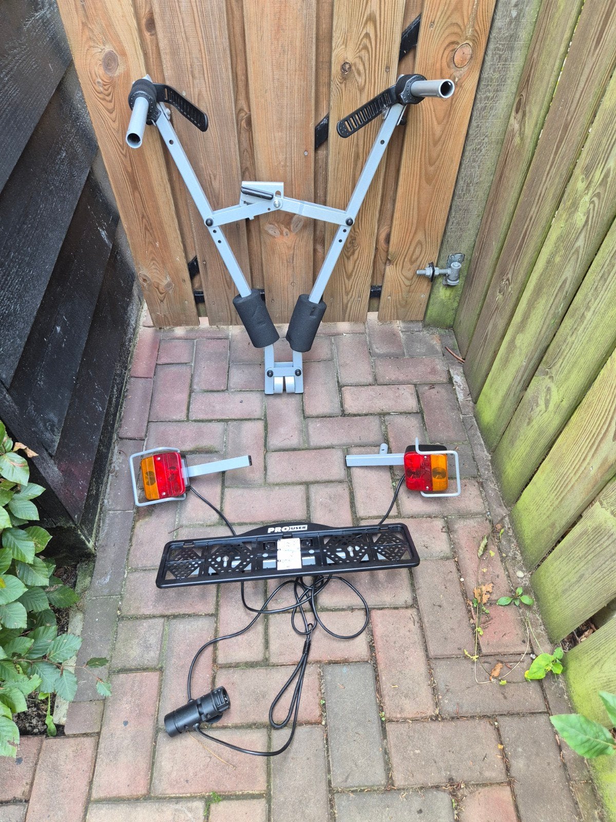 fietsendrager compact, Ophalen, 2 fietsen, Zo goed als nieuw, Trekhaakdrager