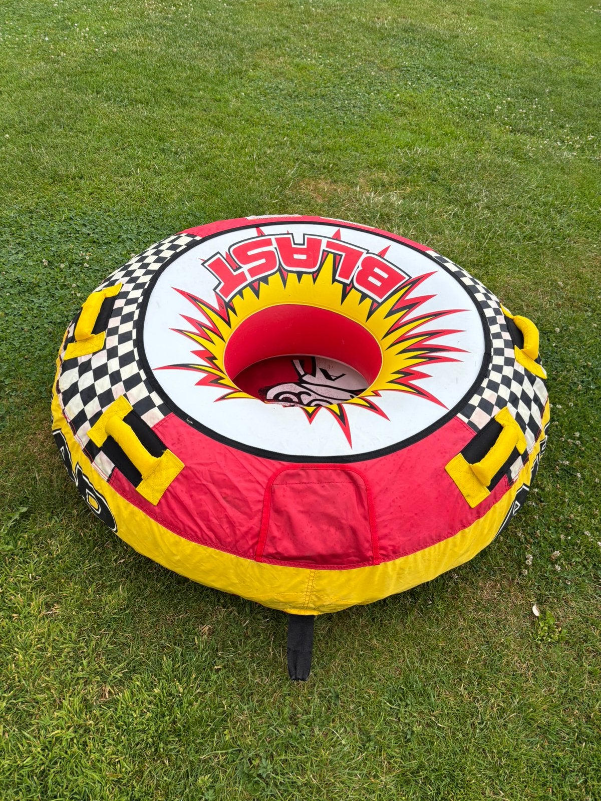 Band/funtube voor achter speedboot, Watersport en Boten, Waterski's, Ophalen of Verzenden, Gebruikt, Funband of Funtube
