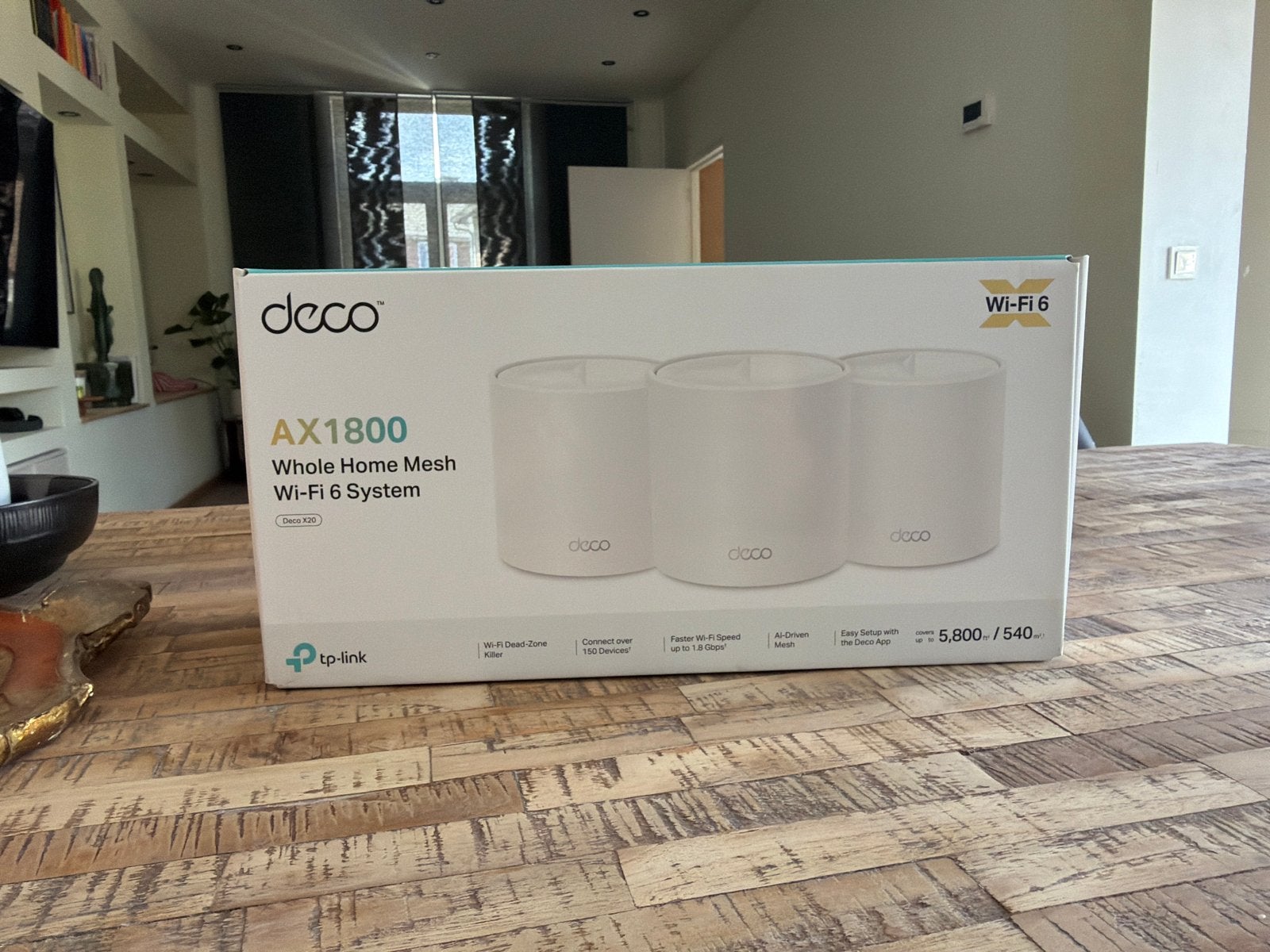 TP-Link Deco AX1800 Whole Home Mesh Wi-Fi 6 Systeem, Ophalen of Verzenden, Nieuw, Router