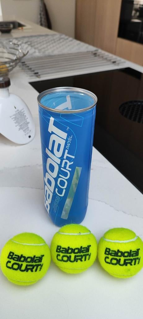Babolat en Wilson padelballen, Ophalen