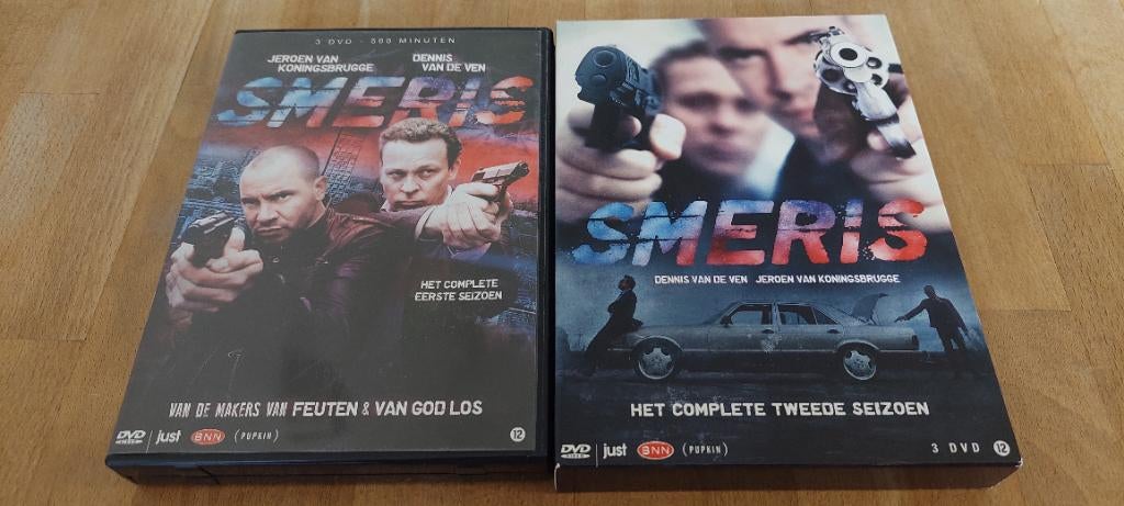 Smeris seizoen 1 en 2, Boxset, Ophalen of Verzenden, Zo goed als nieuw, Actie en Avontuur