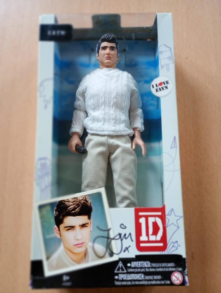 Zayn Malik One Direction pop Hasbro 2012 in verpakking, Verzamelen, Poppen, Ophalen, Nieuw, Pop