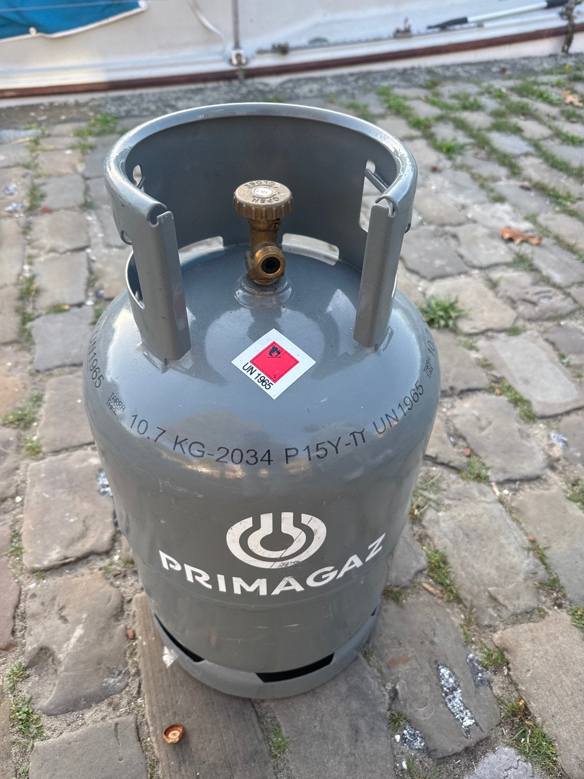 Lege Primagaz gasfles - 10.7 KG, Ophalen of Verzenden, Gebruikt