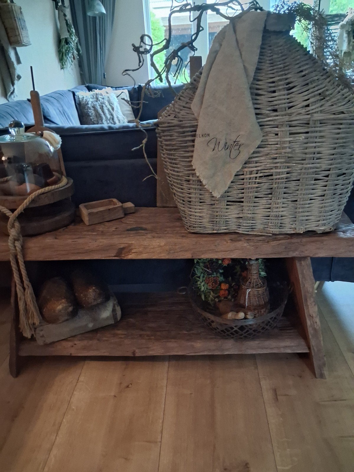 site table, Ophalen, Zo goed als nieuw, 25 tot 50 cm, Rechthoekig