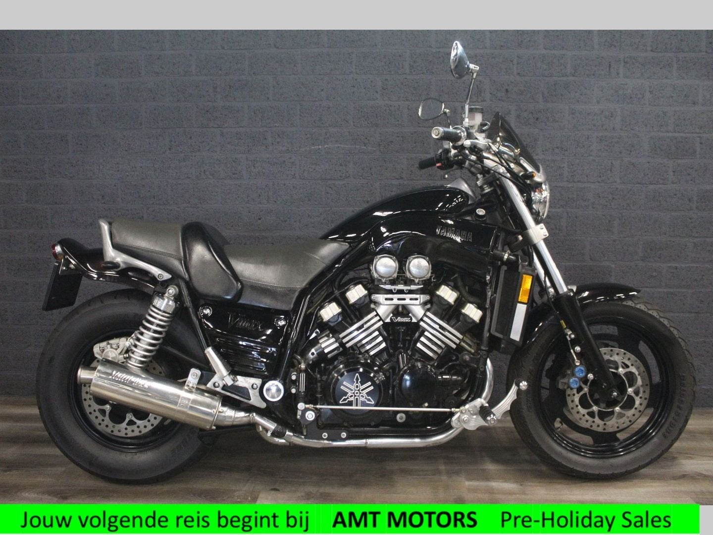 YAMAHA VMX 1200 BLACK MAX (bj 1990) 140PK, Motoren, Motorrijbewijs A, Bedrijf, Onbekend, YAMAHA
