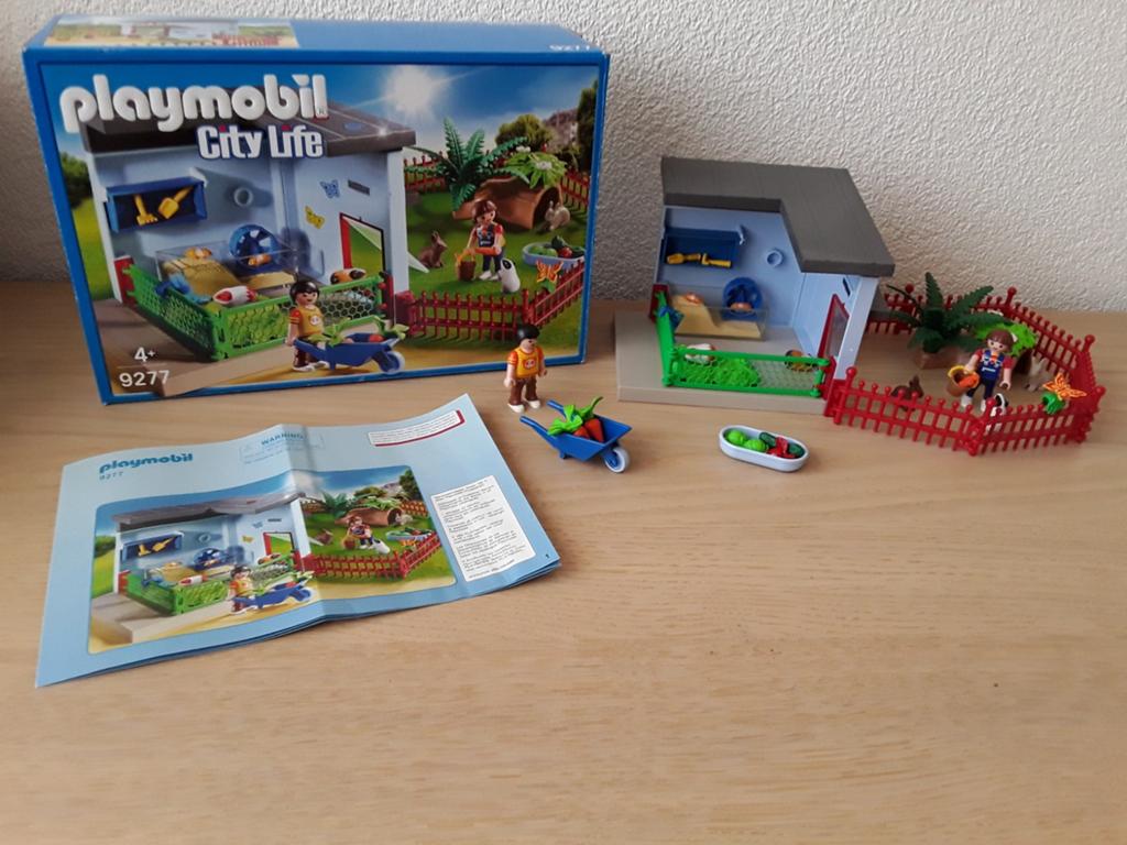 Playmobil City Life 9277 Knaagdierenverblijf z.g.a.n, Ophalen of Verzenden, Zo goed als nieuw