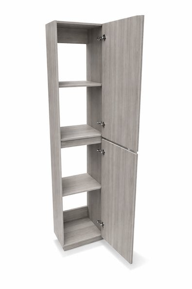 Kolomkast, Sanitair, Badkamer, Opbergkast, Grijs, Kode 170, Ophalen of Verzenden, Nieuw, Grijs