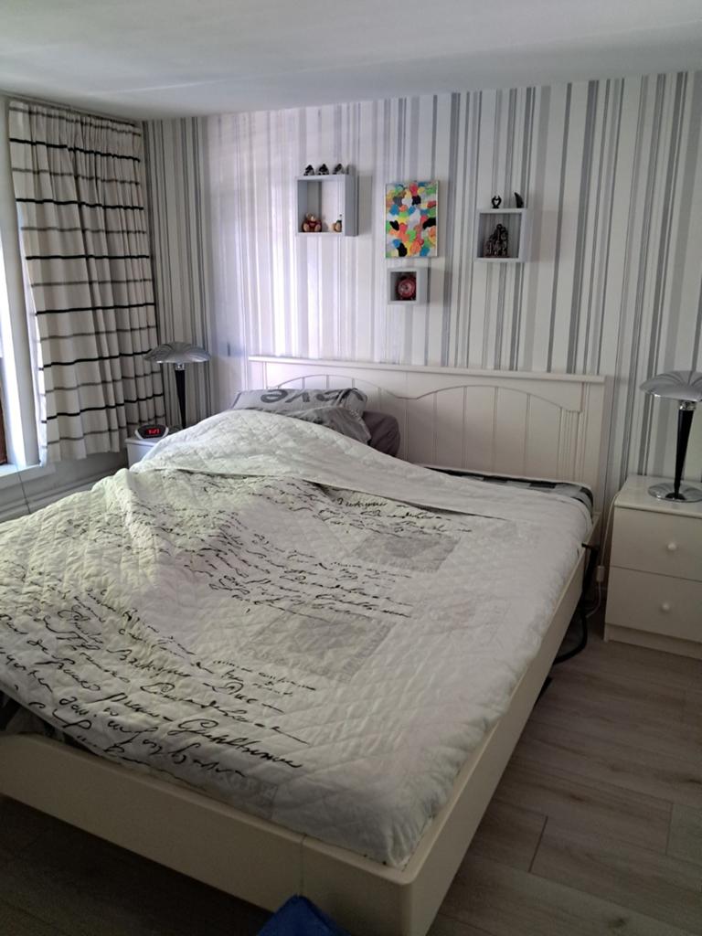 Auping bed 160x200, Huis en Inrichting, Slaapkamer | Complete slaapkamers, Ophalen, Gebruikt, Tweepersoons