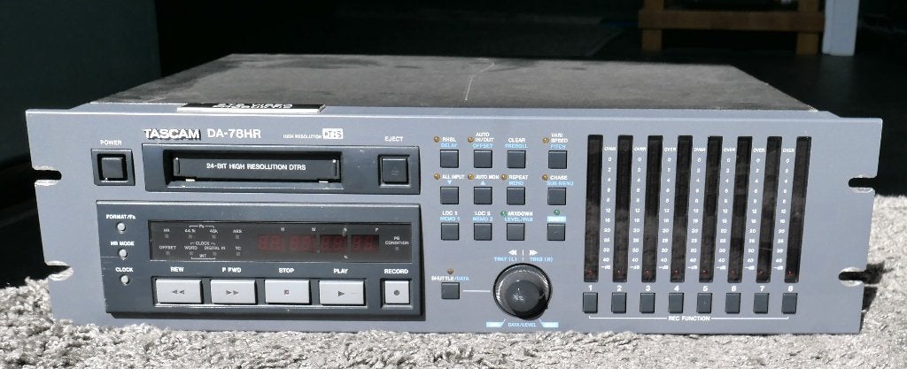 tascam hr 78 8 sporen recorder, Ophalen of Verzenden, Gebruikt, Audio