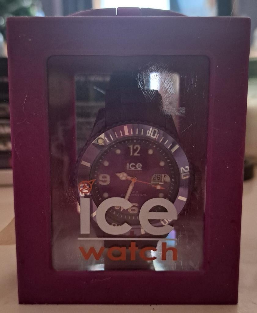 Ice Watch paars polshorloge - Zo goed als nieuw, Ophalen of Verzenden