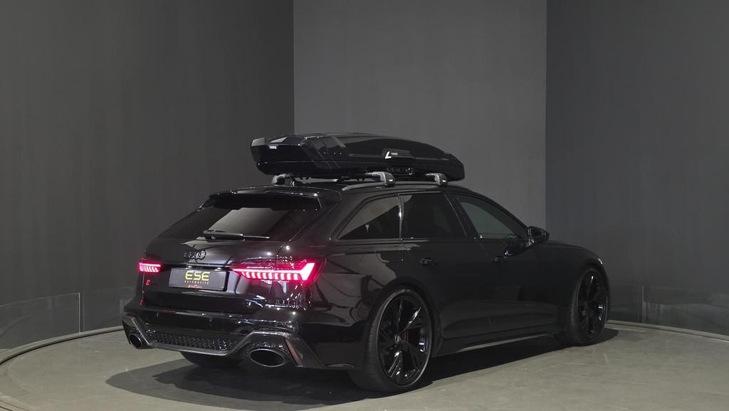 Audi RS6 Avant TFSI quattro | Panorama | Keramisch | Hud | B, Auto's, Audi, Automaat, Gebruikt, 600 pk, Leder