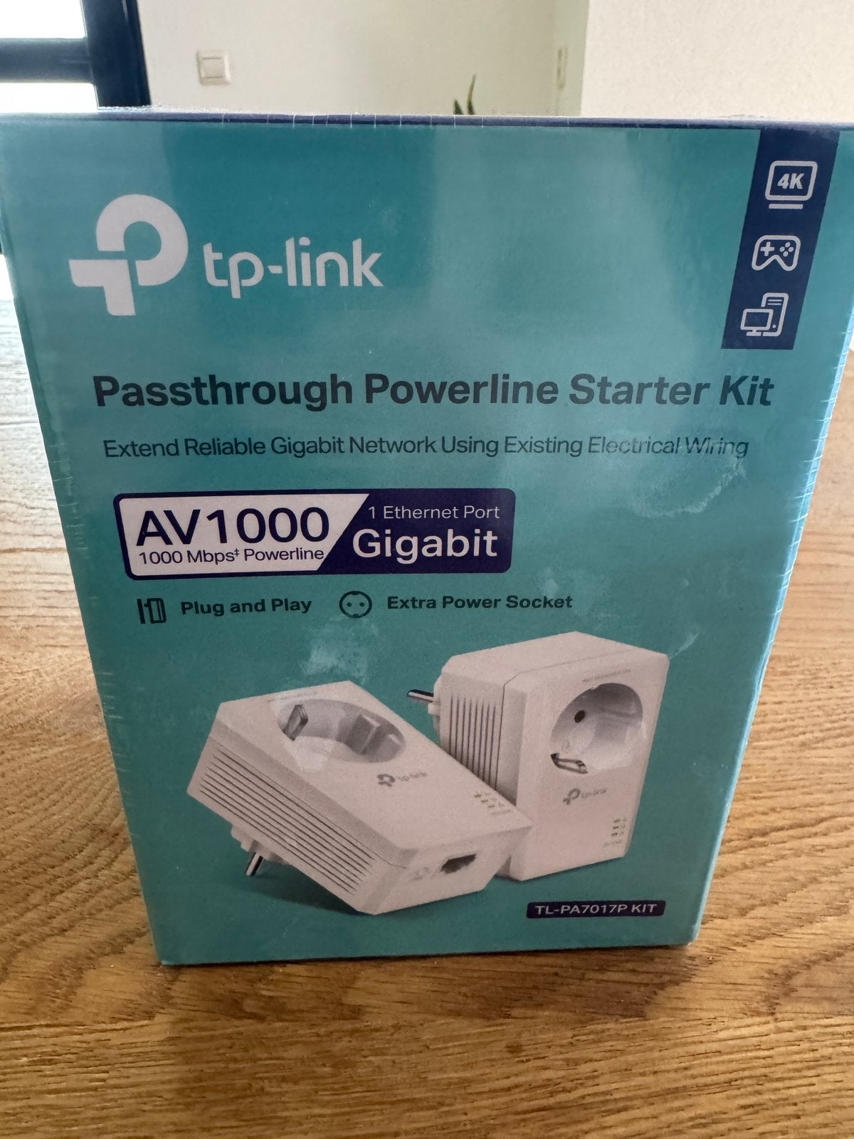 TP-Link TL-PA7017P Kit 1000 Mbps 2 adapters, Ophalen, Nieuw