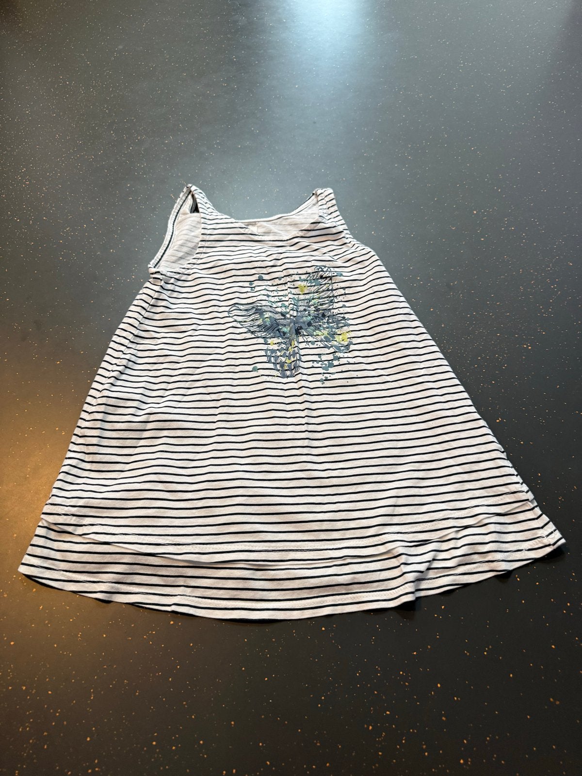Leuk gestreept topje maat 128, Ophalen of Verzenden, Gebruikt, Meisje, Shirt of Longsleeve