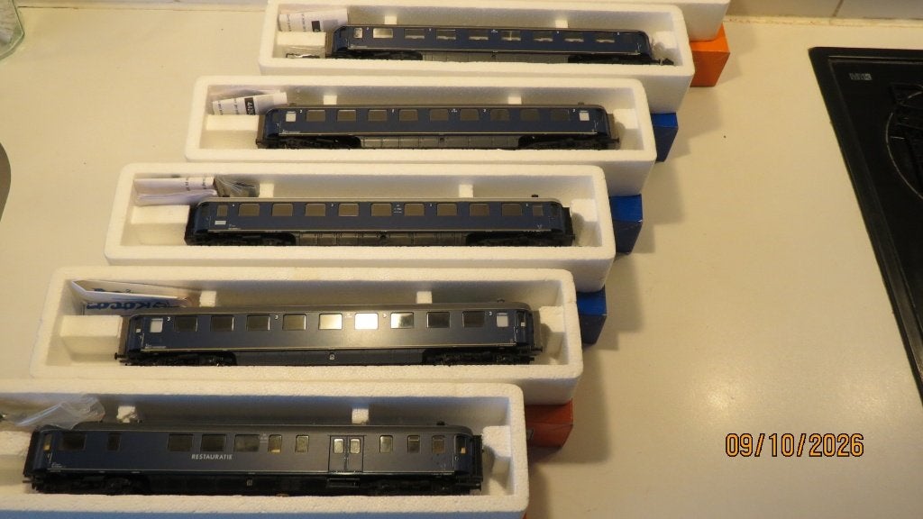 6 x Roco plan D in H0, Gebruikt, Gelijkstroom, Wagon, Ophalen of Verzenden