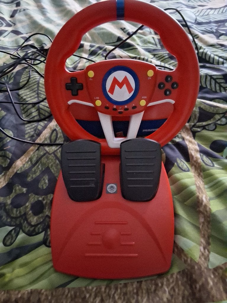Nintendo switch  race stuur, Ophalen of Verzenden, Zo goed als nieuw, Met 1 controller, Switch Original
