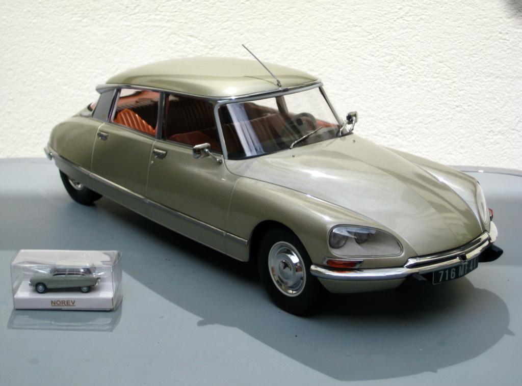 Citroen DS 23 Pallas IE 1973 beige Tholonet Norev 1:12, Hobby en Vrije tijd, Modelauto's | 1:5 tot 1:12, Ophalen of Verzenden
