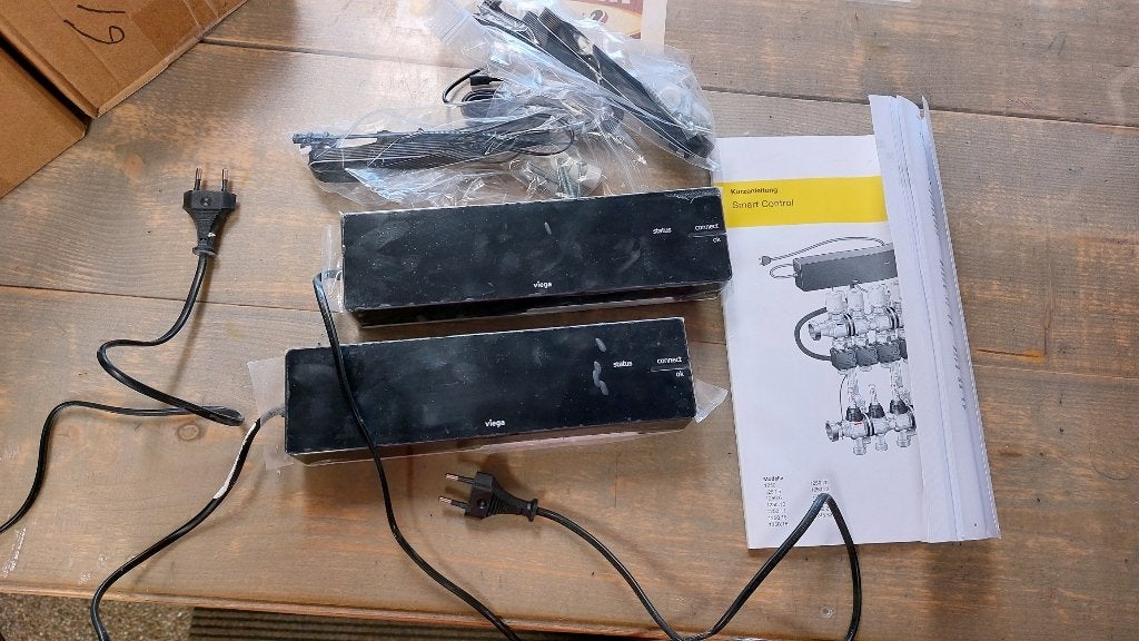 Viega Smartcontrol 759957 glanzend zwart, Ophalen, Nieuw