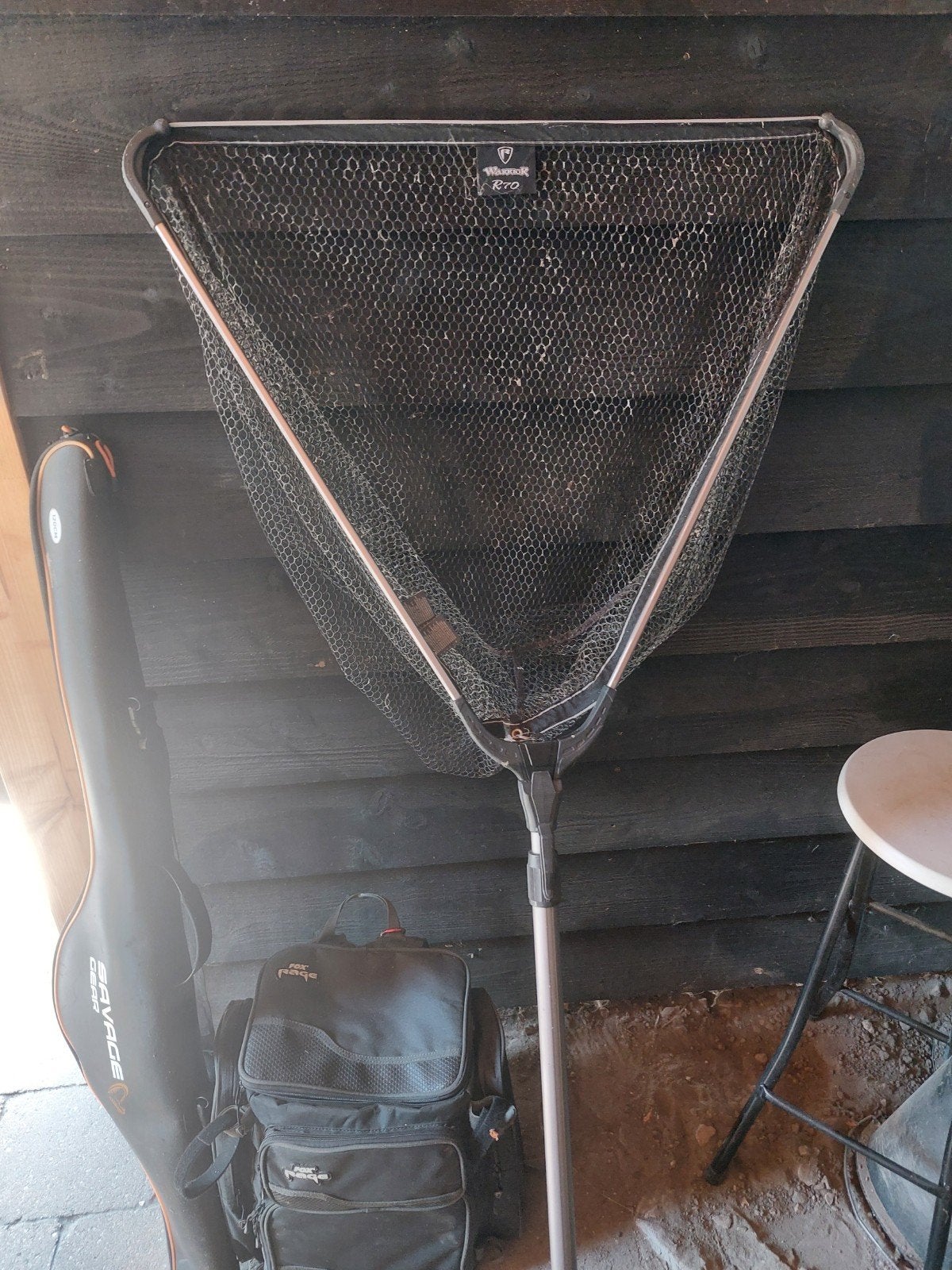 fox rage ,fox warrior , savage gear snoekuitrusting, Watersport en Boten, Hengelsport | Karpervissen, Ophalen, Zo goed als nieuw