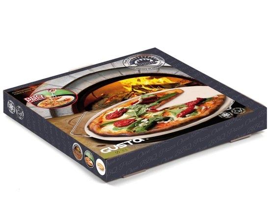 Gusta pizzasteen 33 cm - Nieuw in doos, Overige typen, Nieuw, Gusta, Ophalen of Verzenden