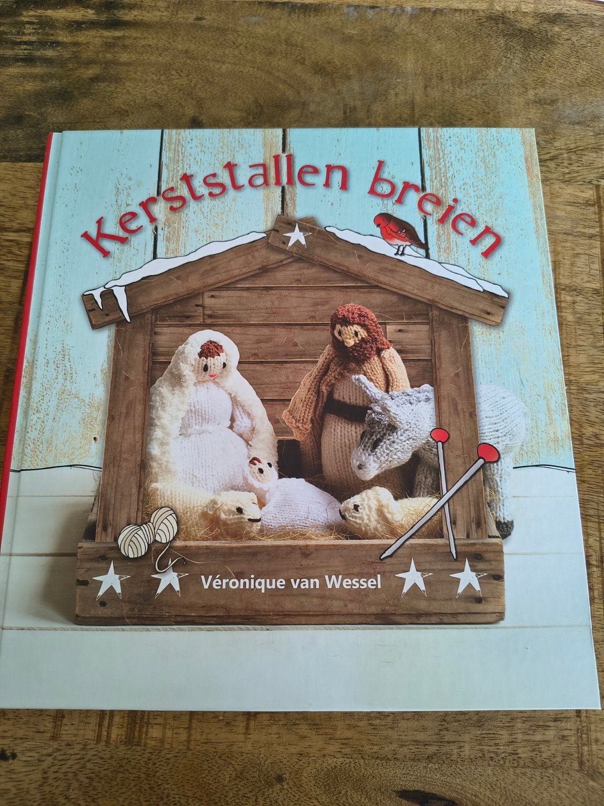 Véronique van Wessel - Kerststallen breien, Breien en Haken, Véronique van Wessel, Ophalen of Verzenden, Zo goed als nieuw