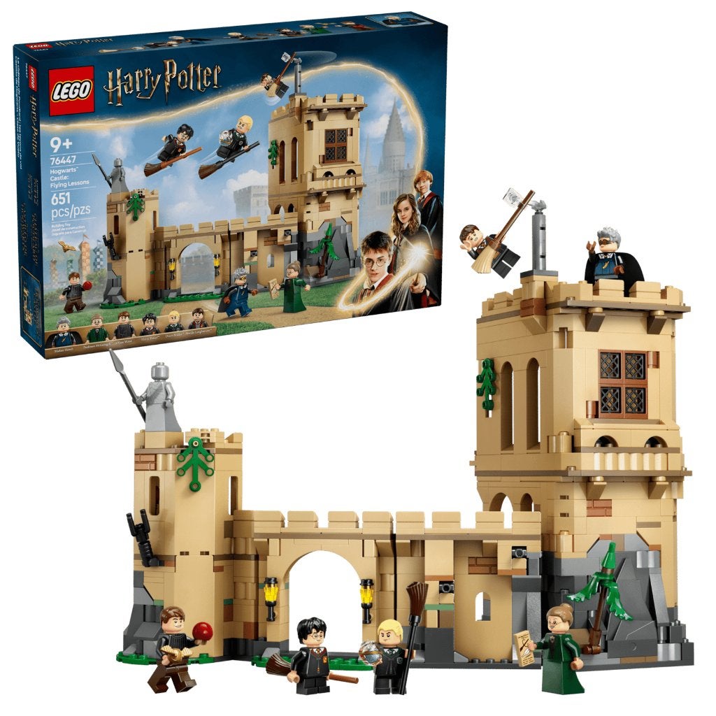 Lego 76447 Kasteel Zweinstein: vliegles, Lego, Ophalen of Verzenden, Complete set, Harry Potter
