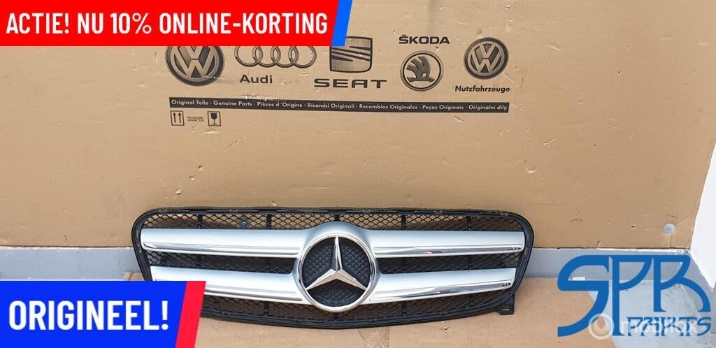 MB GLA X156 GRILL Grille A1568880460 ORIGINEEL EMBLEEM LOGO, Mercedes-Benz, Nieuw, Ophalen of Verzenden, Mercedes-Benz