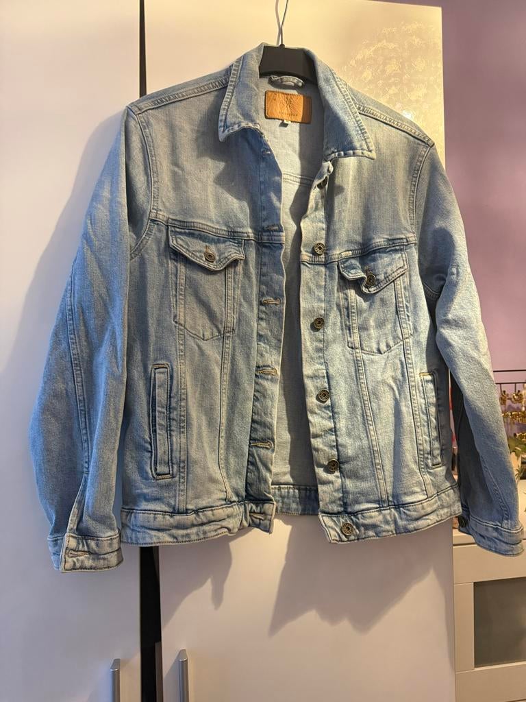 Silvercreek spijkerjas - Maat M, Verzenden, Zo goed als nieuw, Maat 38/40 (M), Blauw