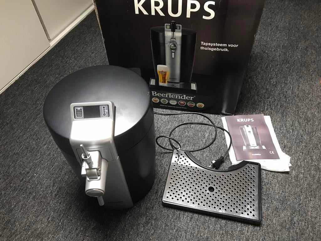 Krups Beertender biertap, Witgoed en Apparatuur, Thuistaps, Ophalen, Zo goed als nieuw, Krups