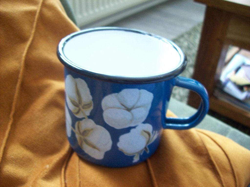 emaille beker 10bij10cm, Ophalen
