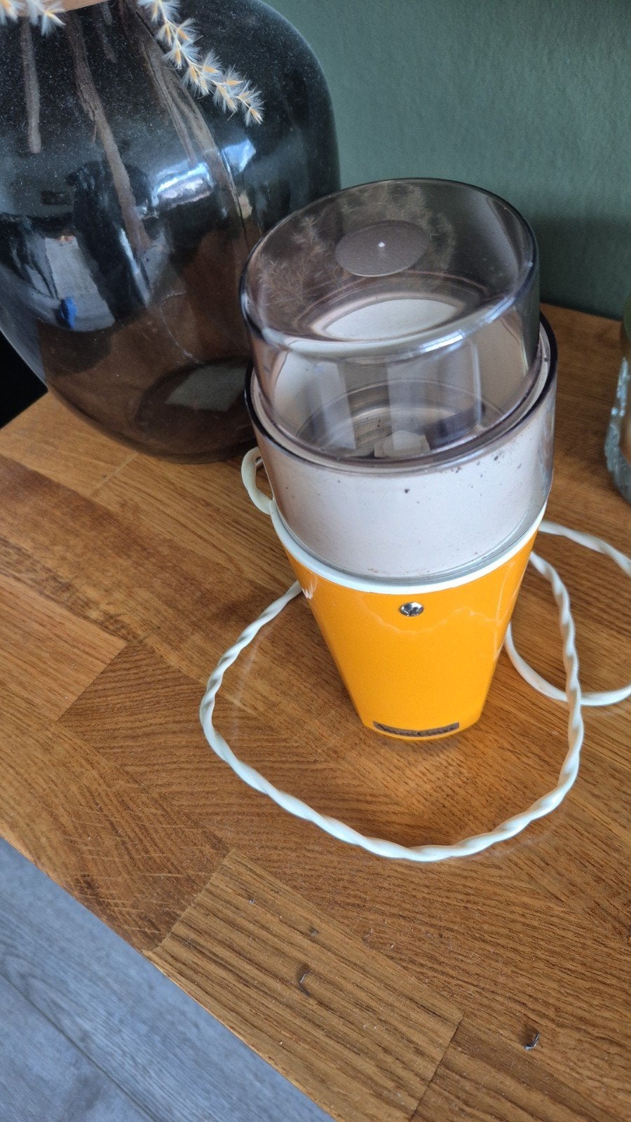 Vintage Moulinex Koffiemolen - Retro Design, Ophalen of Verzenden, Gebruikt, Overige modellen, Koffiebonen