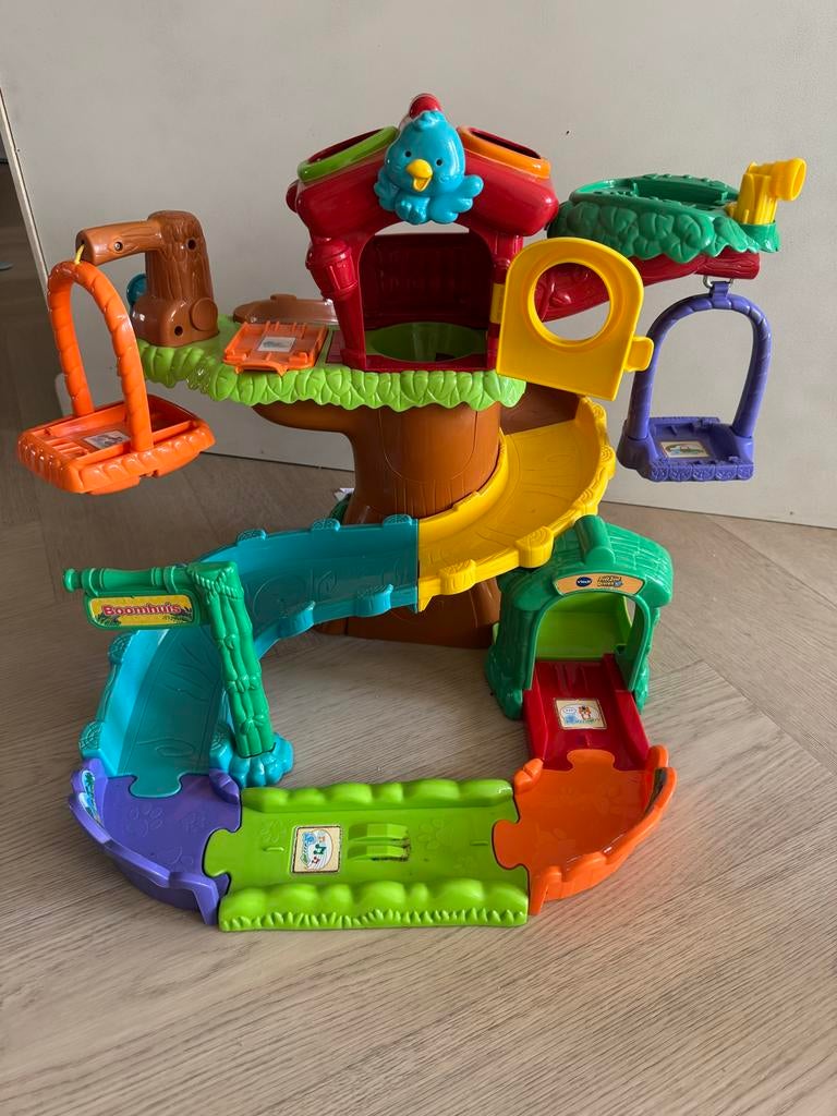 VTech Zoef Zoef Dieren (Boomhuis, Kippenhok, hondenhok), Kinderen en Baby's, Speelgoed | Vtech, Ophalen of Verzenden, Gebruikt
