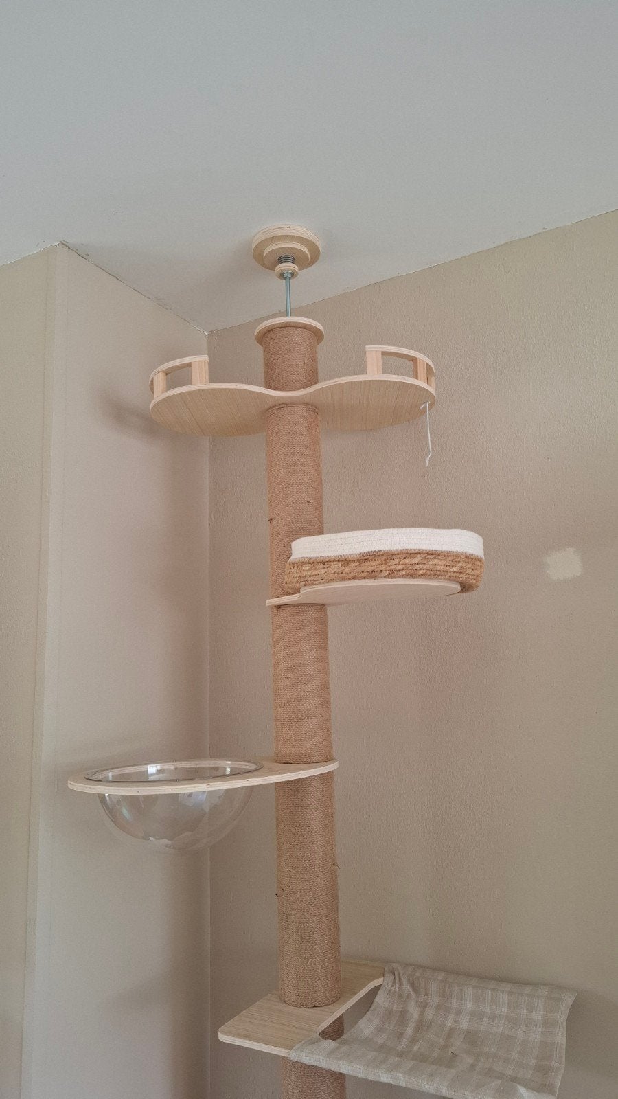 Katten krabpaal/klimtoren, Dieren en Toebehoren, Katten-accessoires, Ophalen, Zo goed als nieuw