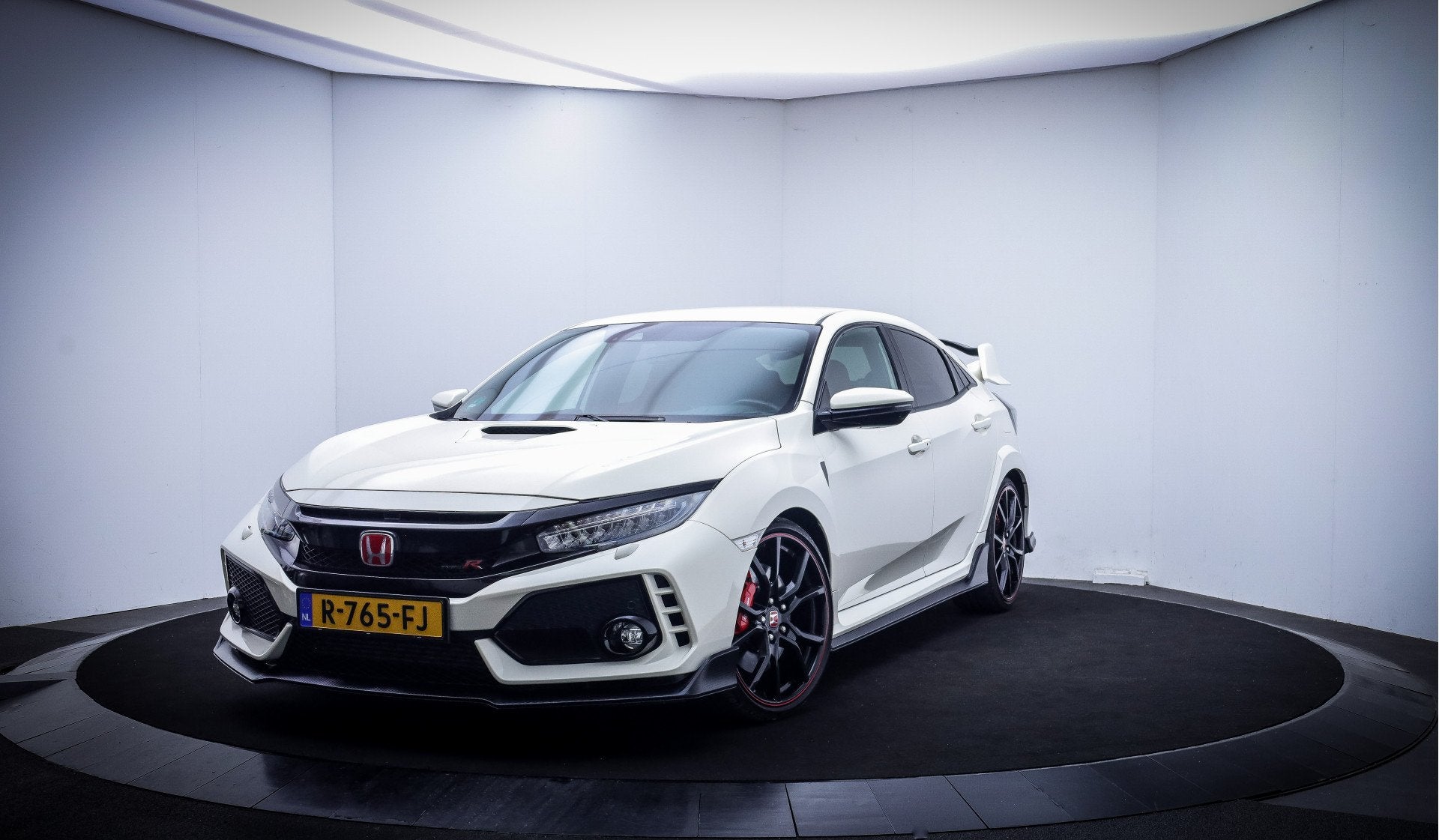 Honda Civic 2.0 i-VTEC Type R ACC | 20" LMV | NAVI | LANEASS, Stof, Gebruikt, 4 cilinders, Wit