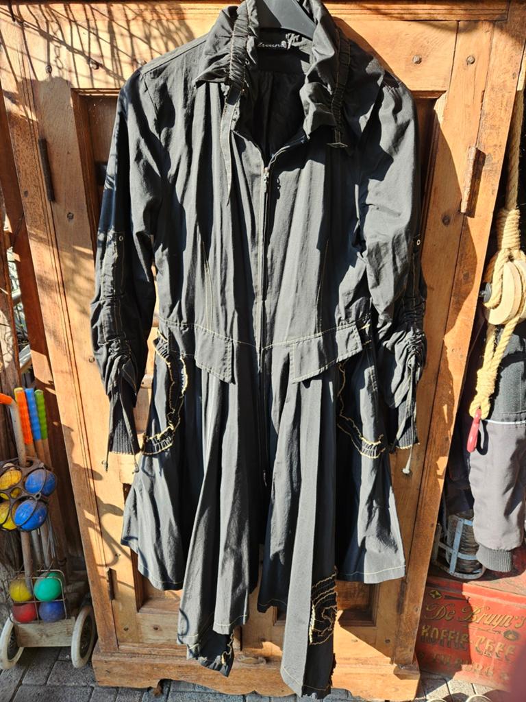 Zwarte dames zomer jas/zomer jas van ARELINE, Kleding | Dames, Zwart, Maat 42/44 (L), Ophalen of Verzenden, Zo goed als nieuw
