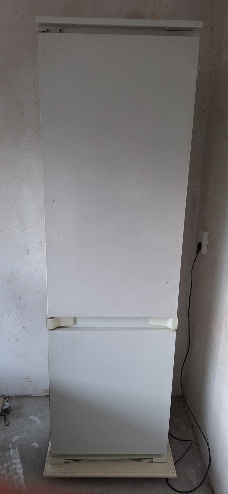 inbouw koel/vries combinatie van Whirlpool, Witgoed en Apparatuur, Ophalen, Gebruikt, Met aparte vriezer, 160 cm of meer