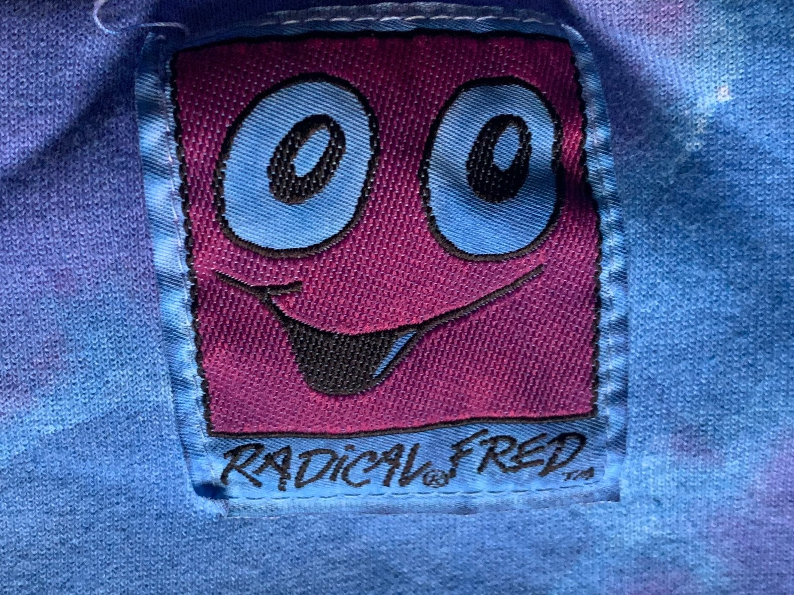 Hand Painted Radical Fred trui XL blauw, Ophalen, Zo goed als nieuw, Maat 56/58 (XL), Blauw