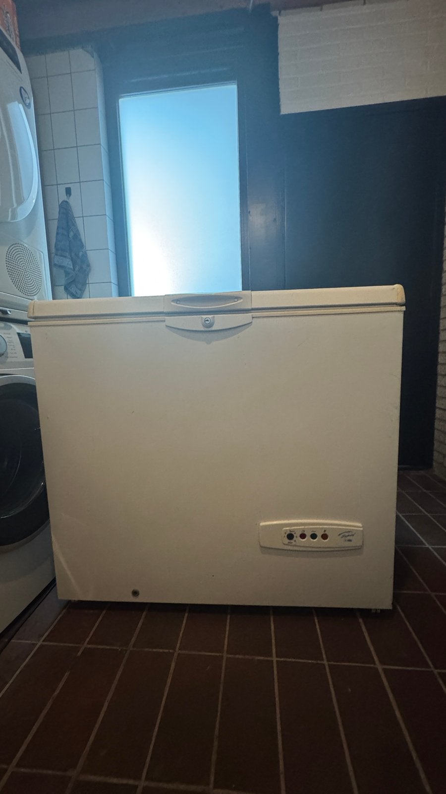 Whirlpool vrieskist AFG 502-A/H, Witgoed en Apparatuur, Vriezers en Diepvrieskisten, Vrieskist, Gebruikt, Minder dan 85 cm, Vrijstaand