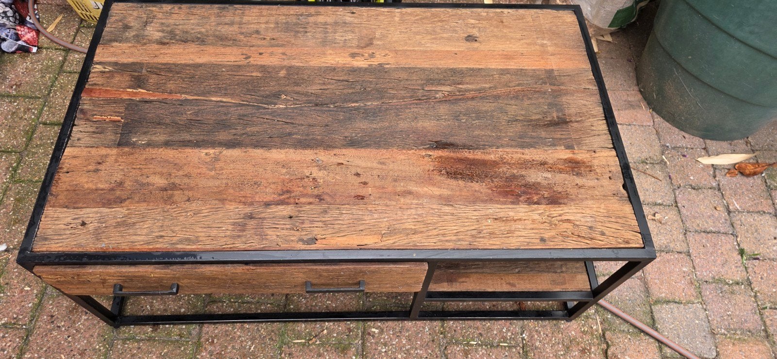 Leuke salontafel met gebruiksschade, Gebruikt, 50 tot 100 cm, 100 tot 150 cm, Ophalen