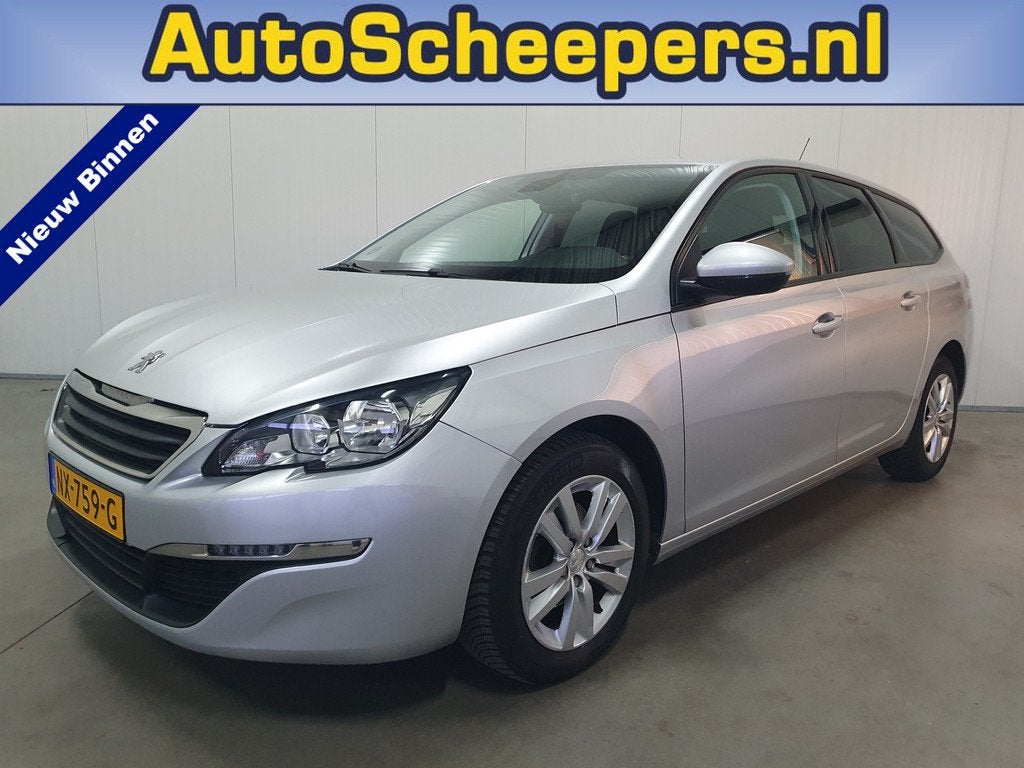 Peugeot 308 SW 1.2 PureTech Blue Lease Premium NAVI/PDC/CRUI, Voorwielaandrijving, Stof, Gebruikt, Euro 6